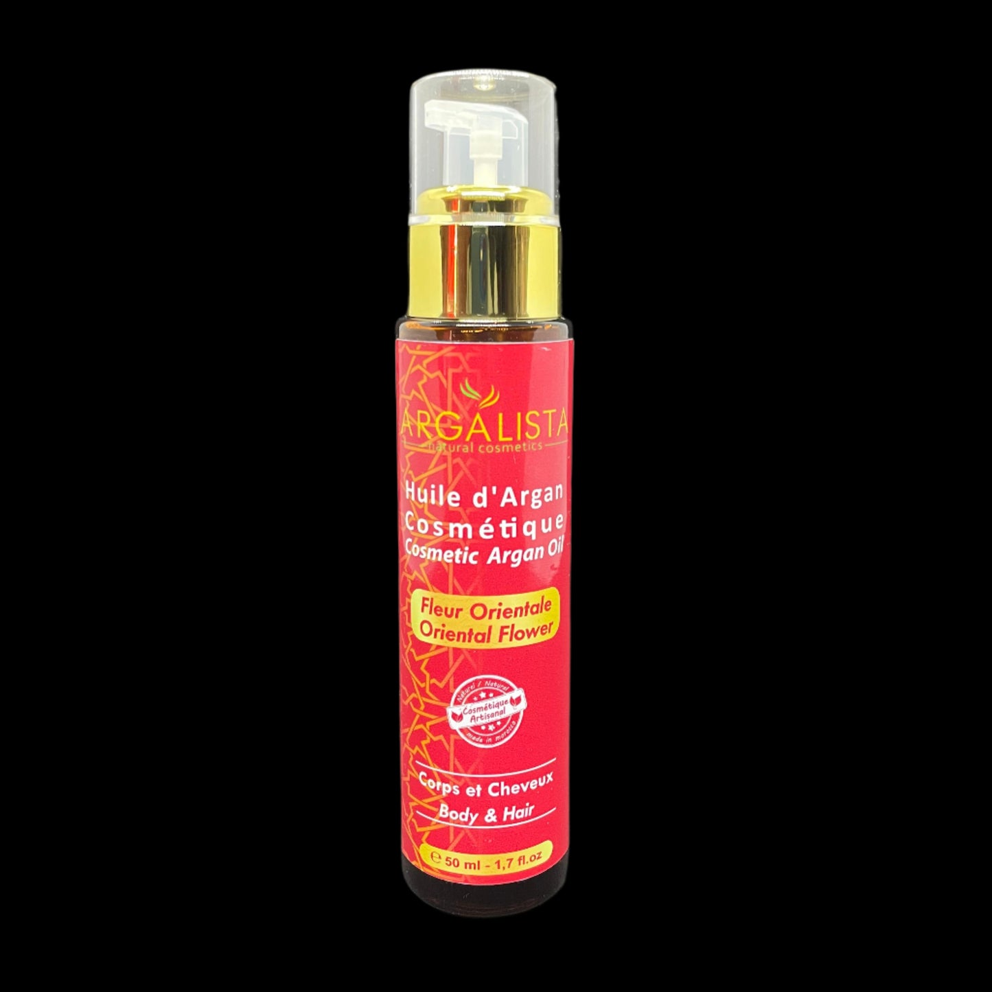 Huile d'argan parfumée
