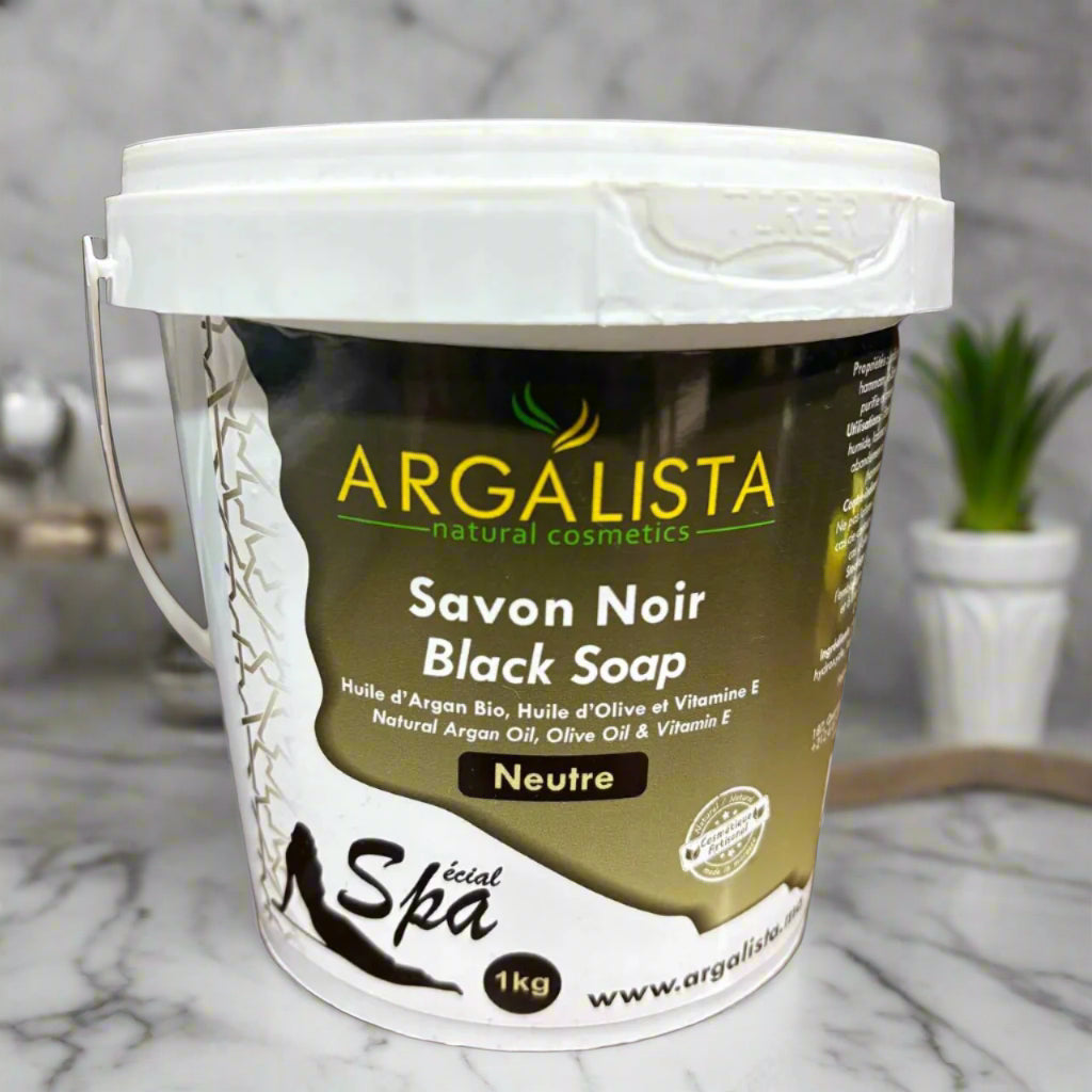 Argan Black Soap