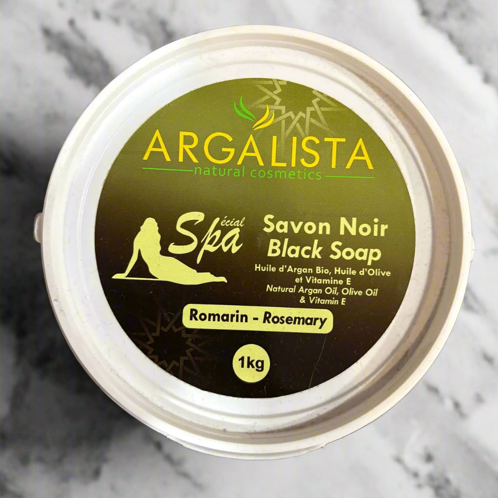 Argan Black Soap