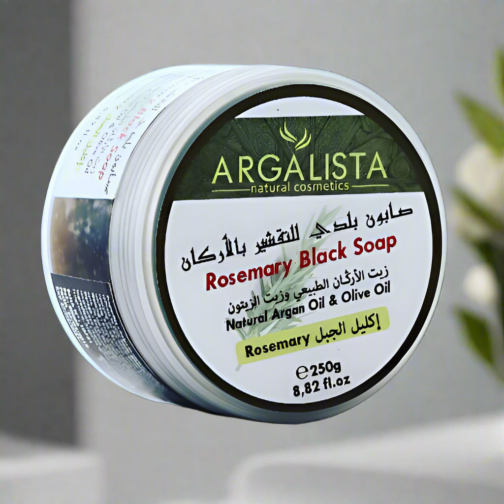 Argan Black Soap