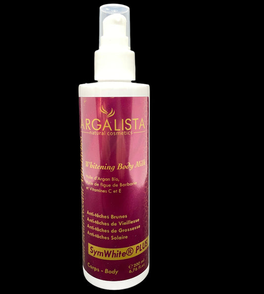 Leche corporal aclarante