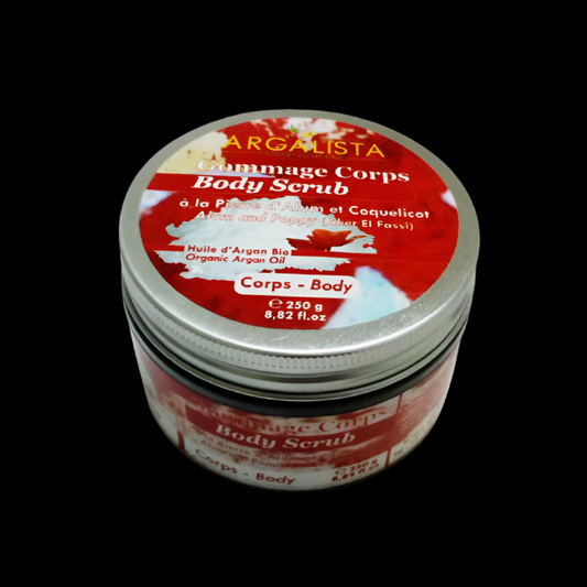 Exfoliante corporal de amapola (Akker Fassi)