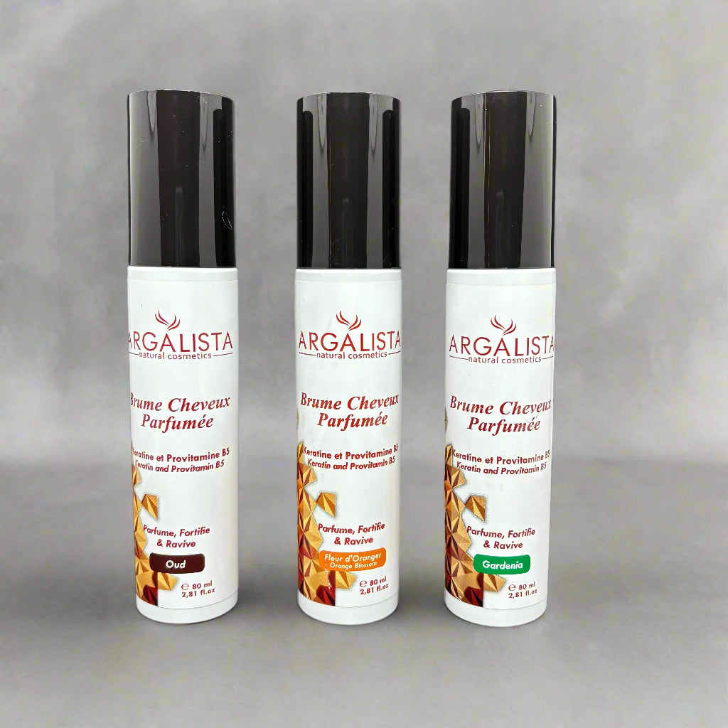 Spray capillaire parfumé