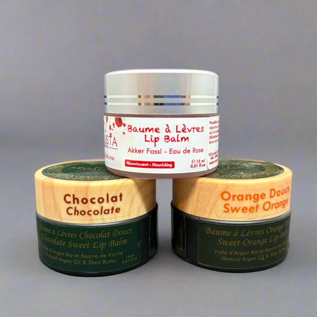 Baume à lèvres à l'argan