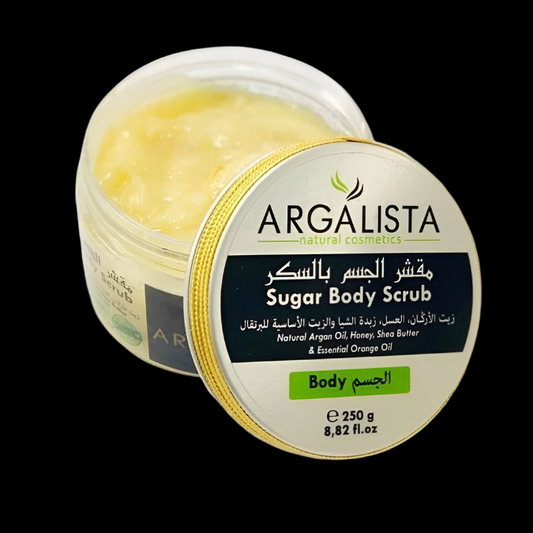Exfoliante corporal de azúcar