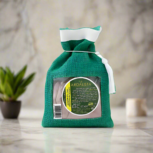 Poudre de ghassoul à l'eucalyptus