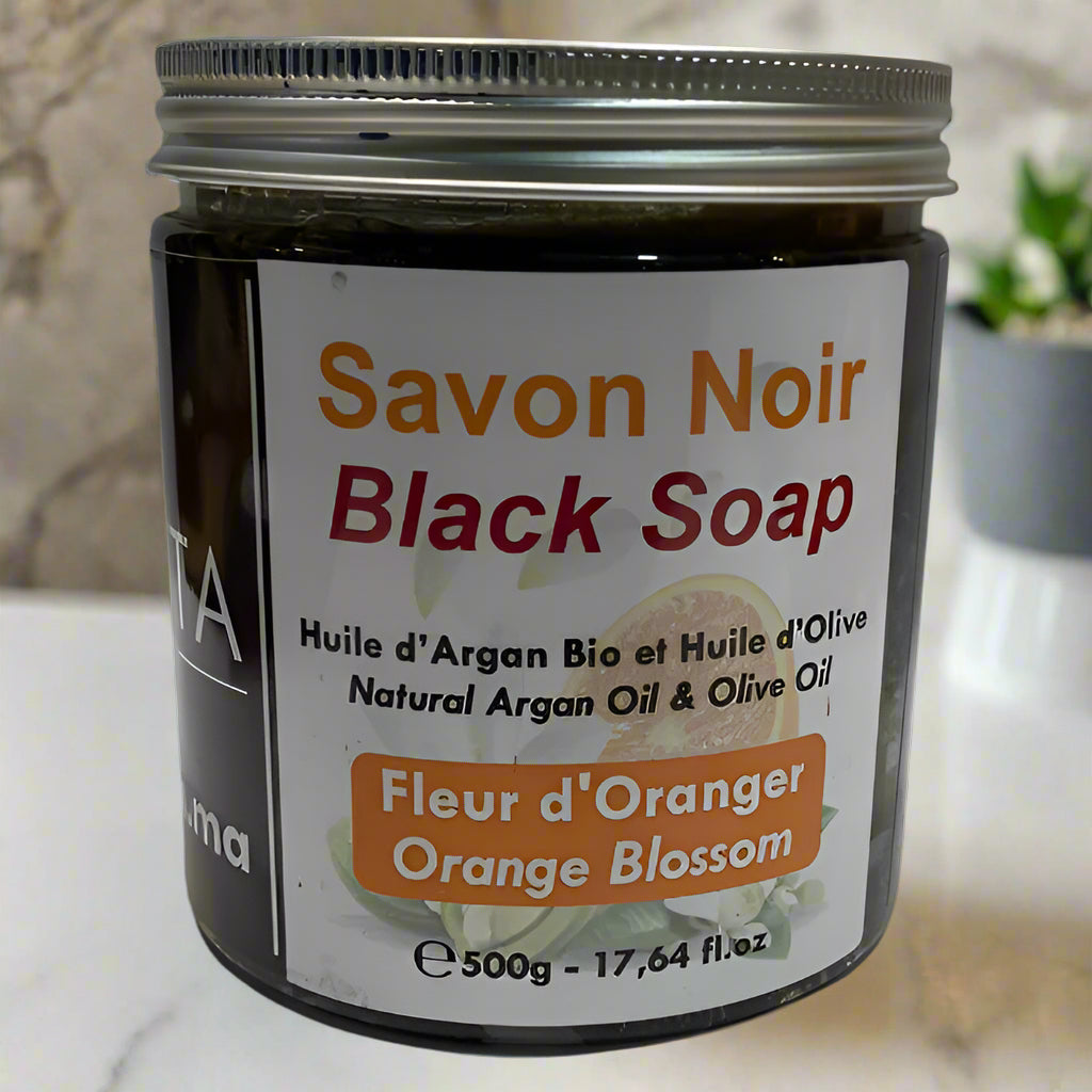 Jabón negro de argán
