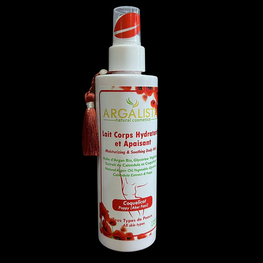 Lait corporel Akker Fassi (poudre de pavot)