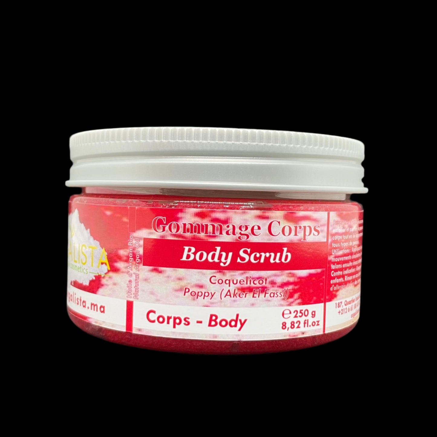 Poppy (Akker Fassi) Body Scrub