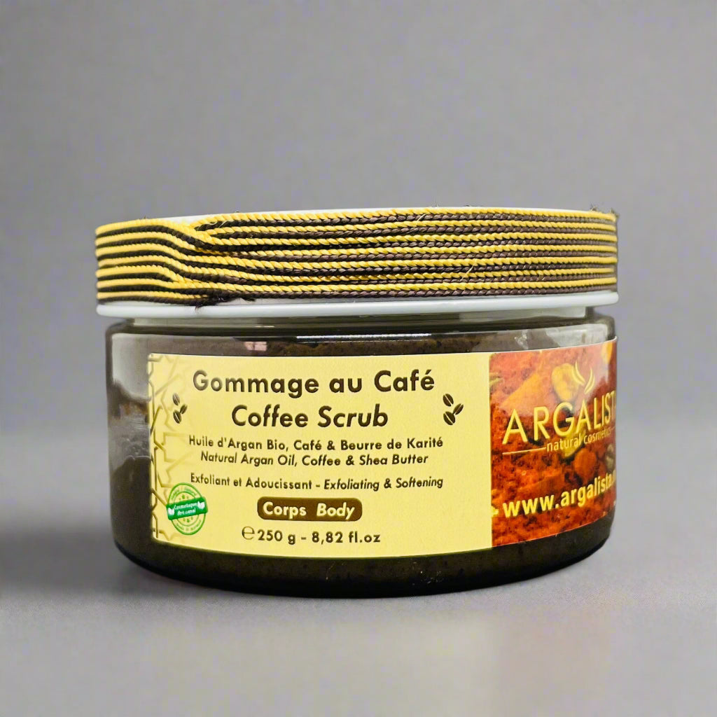 Gommage corporel au café