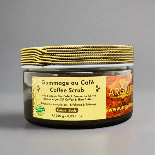 Gommage corporel au café