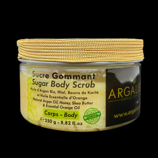 Gommage corporel au sucre