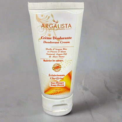 Déodorant naturel à la fleur d'oranger (stick et crème)