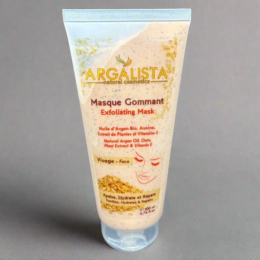 Masque exfoliant à l'avoine