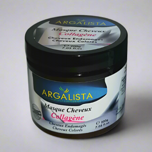 Masque capillaire au collagène