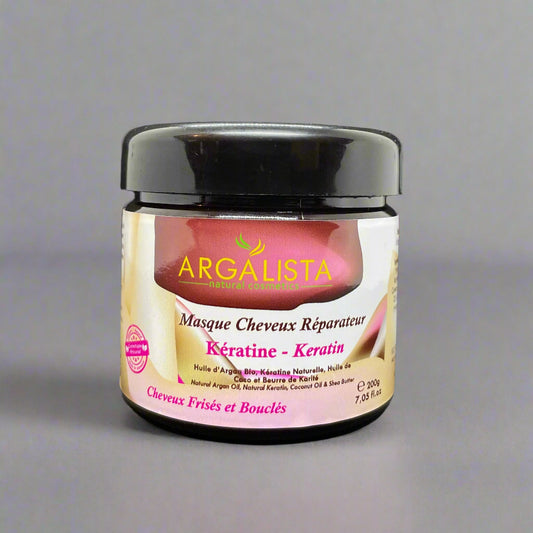 Masque capillaire à la kératine