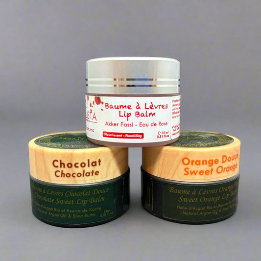 Baume à lèvres à l'argan