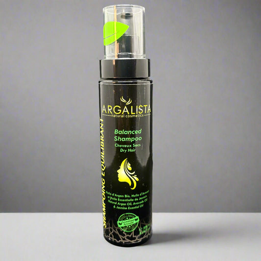 Shampoing à l'argan pour cheveux secs