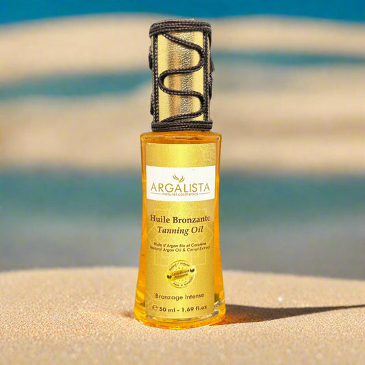 Huile de bronzage